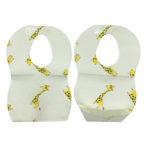 Wholesale OEM Printed 36*66cm Disposable Child Bibs from china suppliers