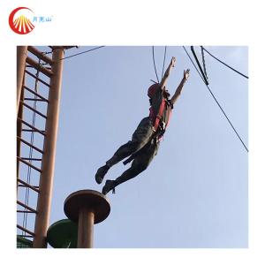 Wholesale Adventure Ropes Climbing Course Outdoor For Trampoline Park from china suppliers