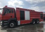 Piston Primer Pump SS304 Stainless Steel 6000L Water Tanker Firefighting Truck