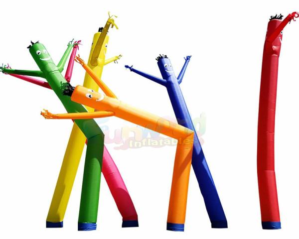 Promotional Attractive Advertising Inflatable Air Dancer / Customized Arm