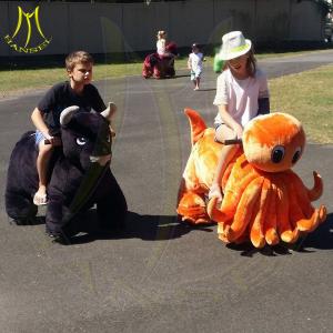 Wholesale Hansel animal plush rides unicorn kiddie rides in mall for sale from china suppliers