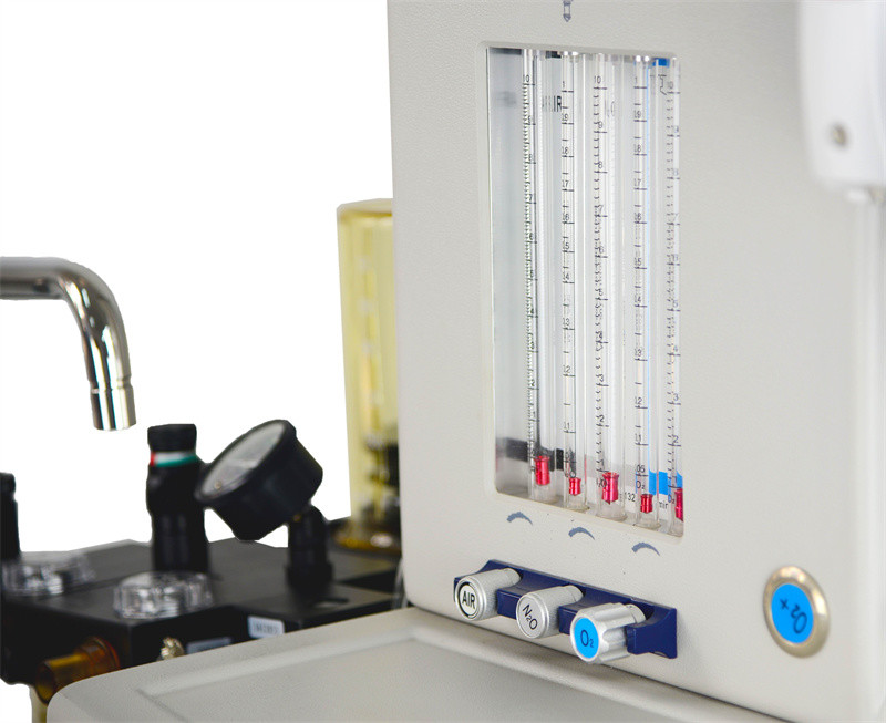 10.4 Inch Surgical Equipment Anesthesia Machine Workstation 2 Vaporizers for Adult Child