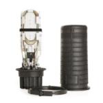 Max No. tray installed 6pc Dome splice closure for outdoor wall mount FTTH 24