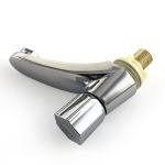 Zinc Stylish Bathroom Single Cold Water Basin Taps In Chrome