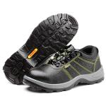 Genuine Leather Industrial Safety Shoes Mens Summer Shoes With Holes