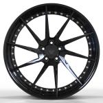5x112 Polish 2 PC Forged Wheels Aluminum Alloy Rims 20inch Staggered