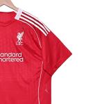 2025-2026 Liverpool Home Player Edition Jersey Support Group Personalized