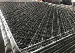 Hot dipped Galvanized 366gram/SQM Chain Link Fence Panels 6'x12' Tube 1.4"/35mm