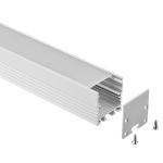 Aluminum LED Light Strip Profile Decoration Anodized 30*30mm For Room