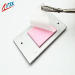 Pink LCD Heatsink Thermal Conductive Pad 1.5W/mK ,silicone rubber sheet TIF100