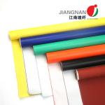 2m Width 0.45mm Satin Weave Silicone Impregnated Fiberglass Cloth Silicone