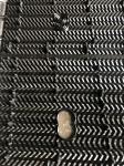 1150mm Width 2440mm Length Cooling Tower Infill Black PVC Fills