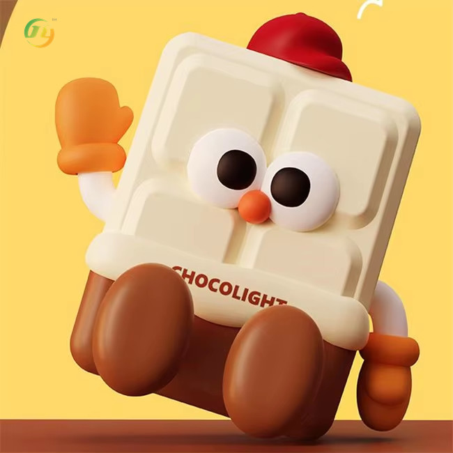 Cute Funny Design Unique Silicone Safe Soft Night Light Companion Lamp Bedside Lamp Indoor