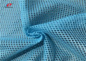 Wholesale Dry Fit Blue Colour Athletic Mesh Fabric 100% Polyester 100gsm For Sports Wear from china suppliers