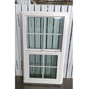 Wholesale Mobile UPVC Single Hung Window Plastic Sash Windows For Cottage from china suppliers