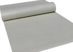 Non Woven Interior Decorating Wallpaper , Beige Flocking Striped Wallpaper For