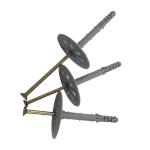 PE Thermal 50mm Insulation Nail Fixing Pins And Washer