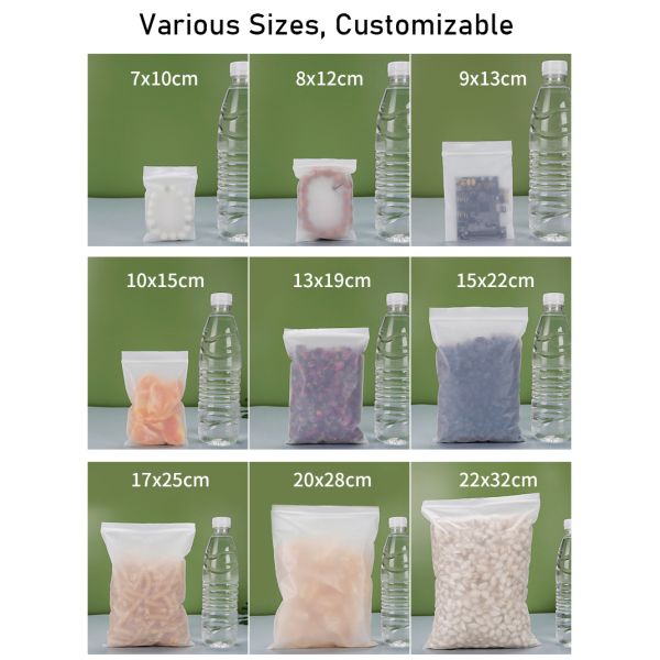 Biodegradable Zip Lock Bag Resealable Compostable Pouch Recyclable Plastic Food Packaging Bag