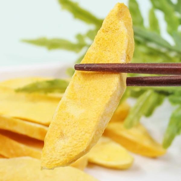 Healthy Freeze - Dried Mango Chips 5mm Thickness Long Shelf Life Retains Fresh