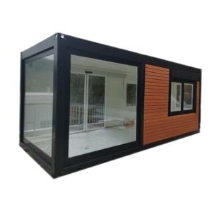 Wholesale Prefabricated Modular Container Wooden Houses Container Flat Packaging Removable Luxury House 20ft Coffee Shop Modern from china suppliers