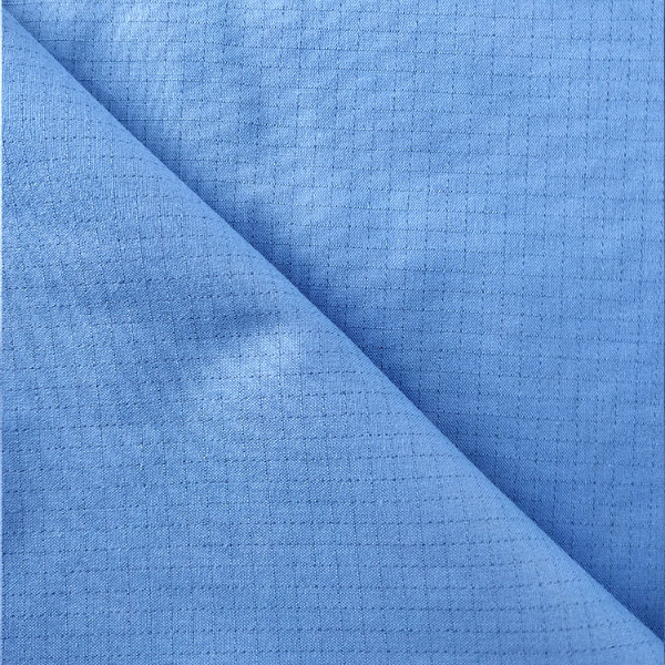 High Quality Anti Static Cleanroom Woven 4mm Grid ESD T C Fabric