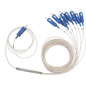 Wholesale G657A1 UPC APC Connector 1x8 Plc Fiber Optic Splitter from china suppliers