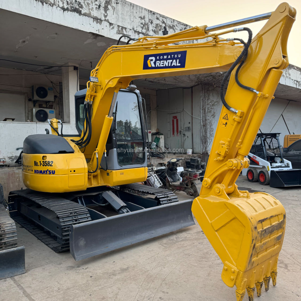 Original Hydraulic Cylinder Second Hand 8 Ton Komatsu PC78US Excavator in Good Condition