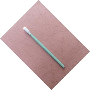 Wholesale TX743B Micro Cotton Swabs Stick , Fabric Swabs White Head Green Stick from china suppliers
