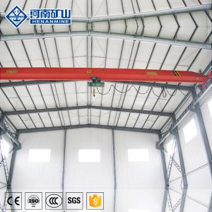Wholesale 3~20 Ton Span 31.5m Electric Hoist Single Girder Overhead Crane for Workshop from china suppliers