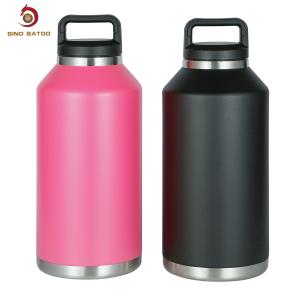 Wholesale Double Wall 64 Ounce Stainless Steel Water Bottle With Chug Cap from china suppliers