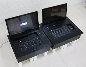 Wholesale Screen Motorized Flip Up Desk LCD Monitor Lift For Conference Room Table from china suppliers