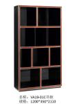 Luxury Furniture Home office Bookcase cabient and Writing desk in Ebony wood