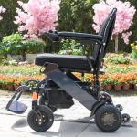 Lithium Battery Aluminum Electric Wheelchair 6km/Hr