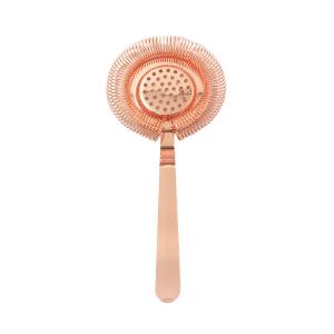Wholesale Copper Plated Stainless Steel Bar Strainer For Bar Restaurant Home from china suppliers