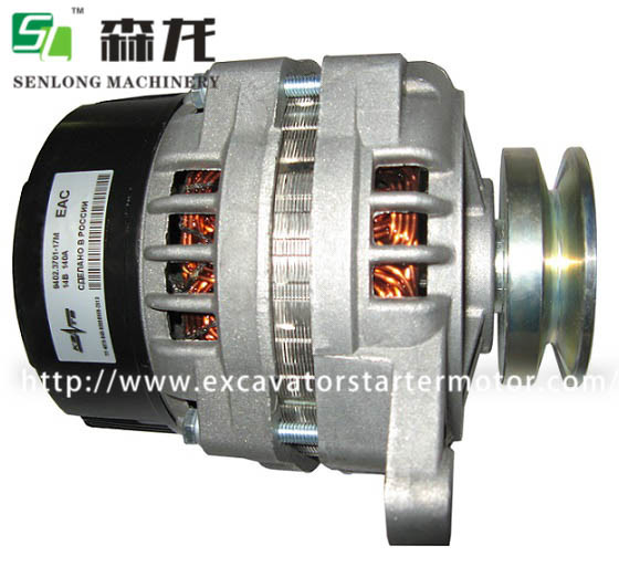 Alternator 14V 140A Russia Generator JFZ1952D 9402.3701-17M