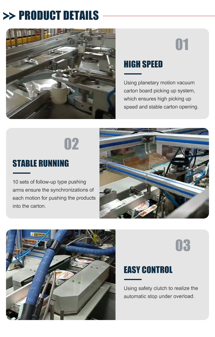 Good Price Soap Sealer Automatic Horizontal Cartoning Box Machine For Food Industry
