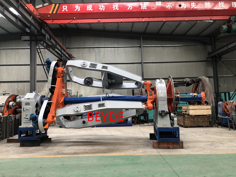 Cradle Type Cable Stranding Machine 1250/1+1+3 Planetary Cage Type Cabling Machine
