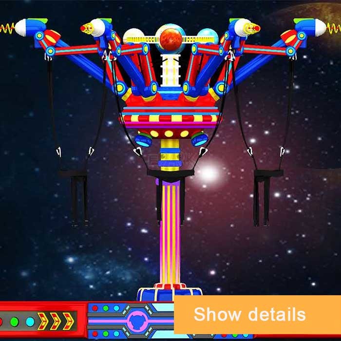 Kids Adult Amusement Park Ride Equipment Round Euro Jumping Bungee Trampoline