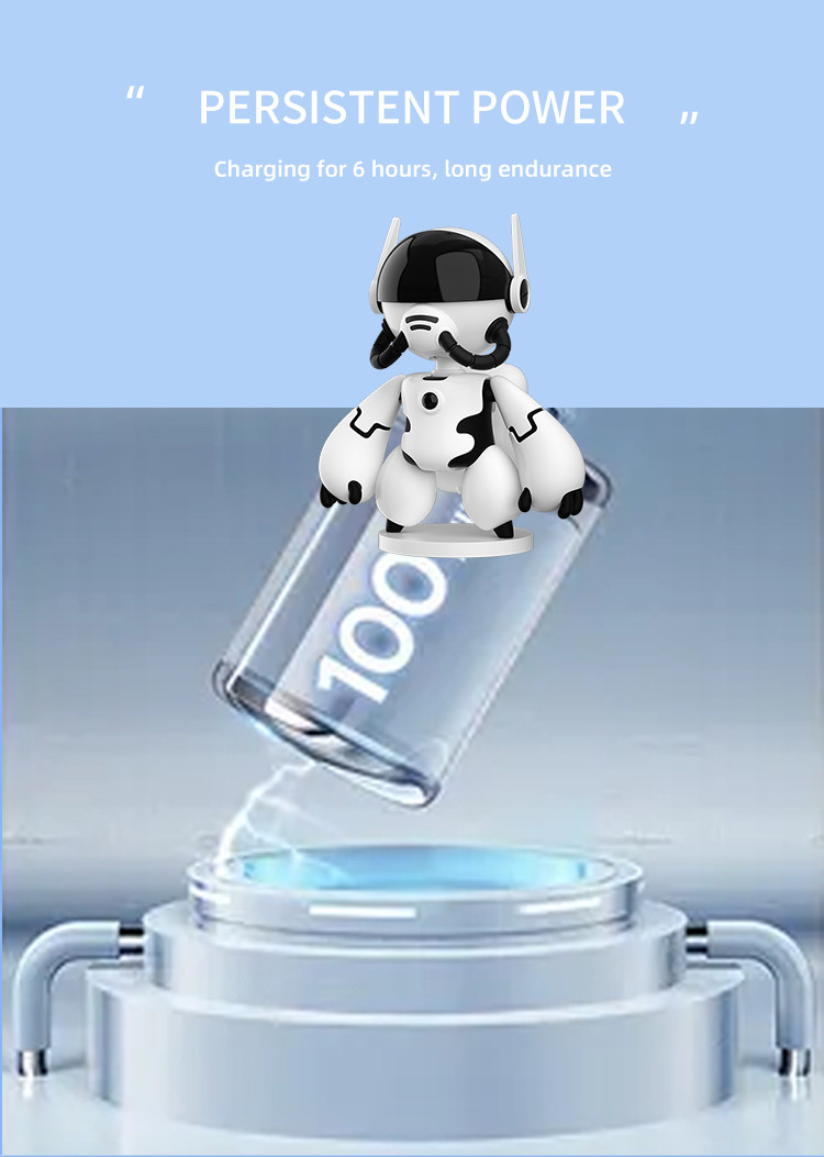 Child Baby Smart Indoor Camera , AI Robot Security Camera With Night Vision