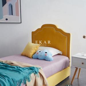 Wholesale Colorful High Back Designer Wooden Furniture Double Bed from china suppliers