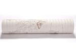 Embossed Rustic Floral and Butterfly Wallpaper Eco - friendly Vinyl Wall