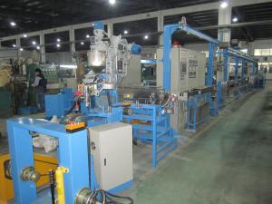 Wholesale Flexible Wire Extruder Machine , Sheathed Wire Cable Extrusion Machine from china suppliers
