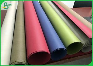 China Decomposable Eco - Material Washable Paper Fabric 0.55MM 0.8MM For Fashion Bag on sale