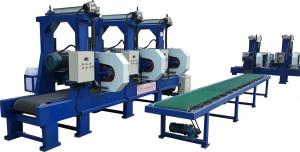 Wholesale Multiple Blades Horizontal Band Saw Resaw For Processing Timber from china suppliers