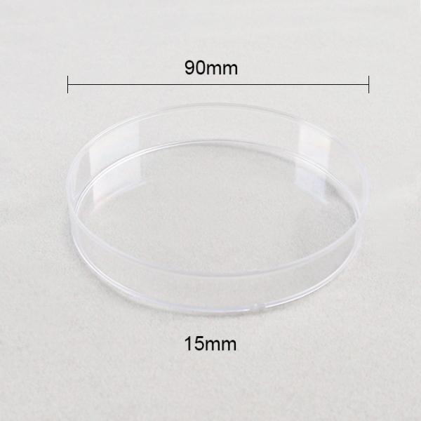 90mm X 15mm Culture Disposable Plastic Petri Dish