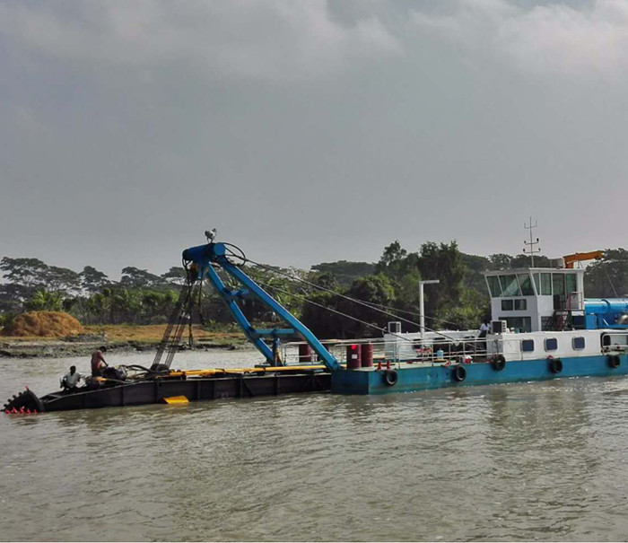 294kw Diesel Sand Dredger 10 Inch For Sand Dredging In River