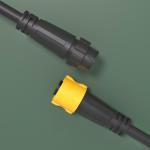 Self Locking IP67 Waterproof Male Female Connector 2 - 8 Core Breeding Farm