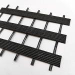 Yellow 50kn/80kn/100kn Biaxial Fiberglass Geogrid for Roadbeds and Slope