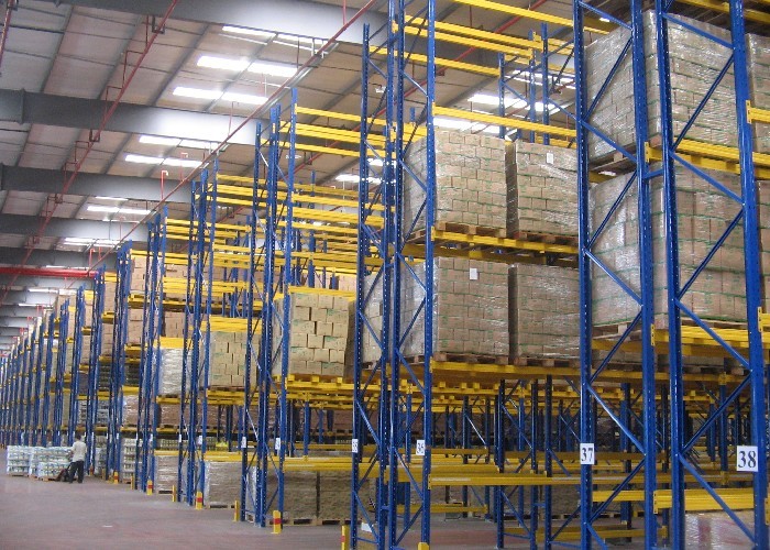 High Capacity Storage Pallet Warehouse Racking / Selective Pallet Racking System