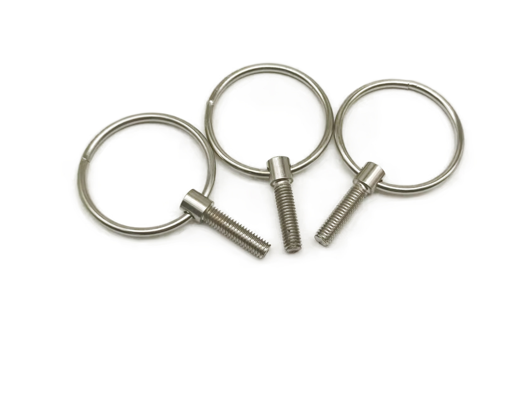 Eyebolts for fishing gear Cold Forging Stainless Steel Band Screw Stainless Steel Eye Screw